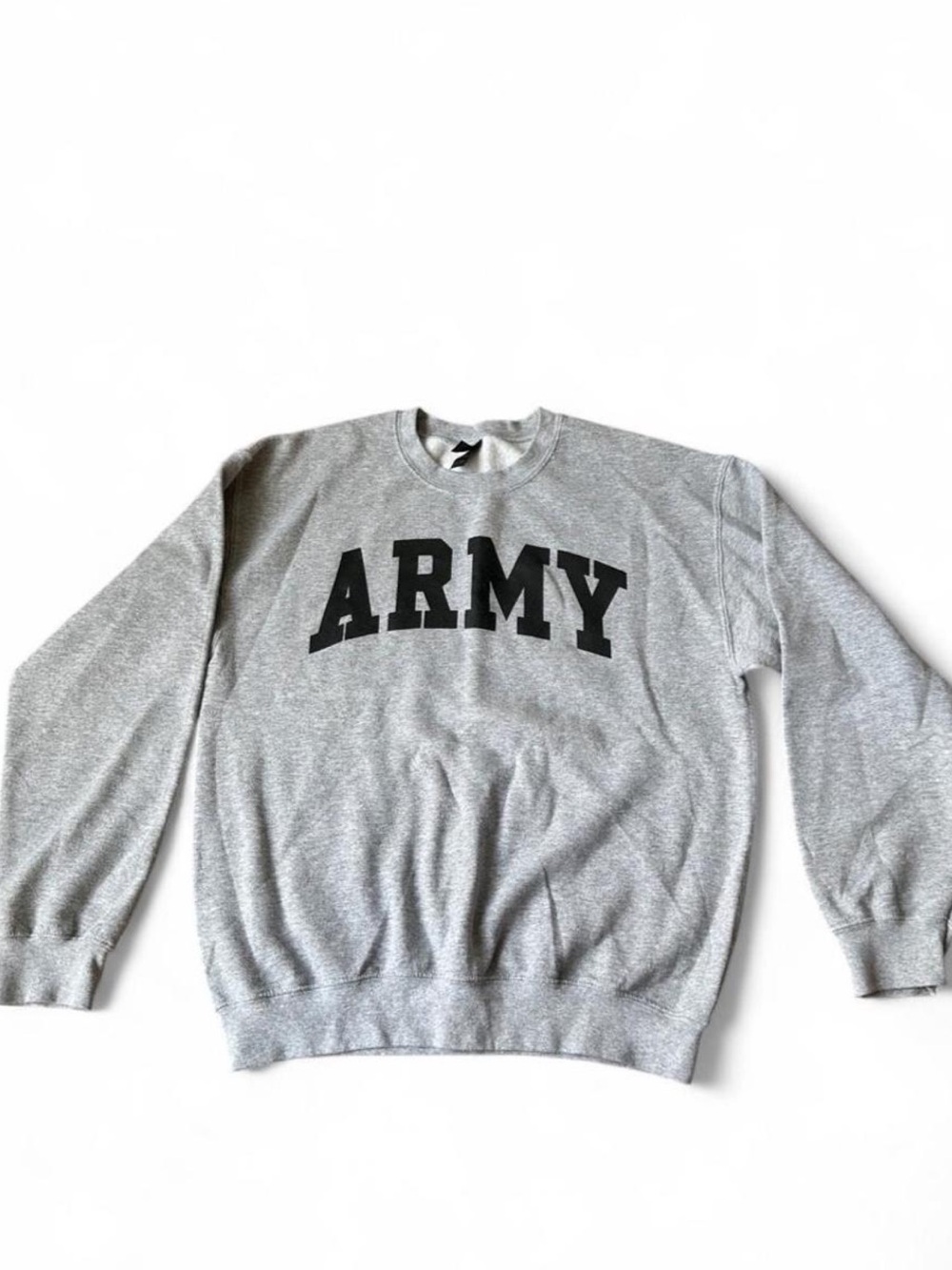 Grey ARMY Crewneck Sweatshirt size medium